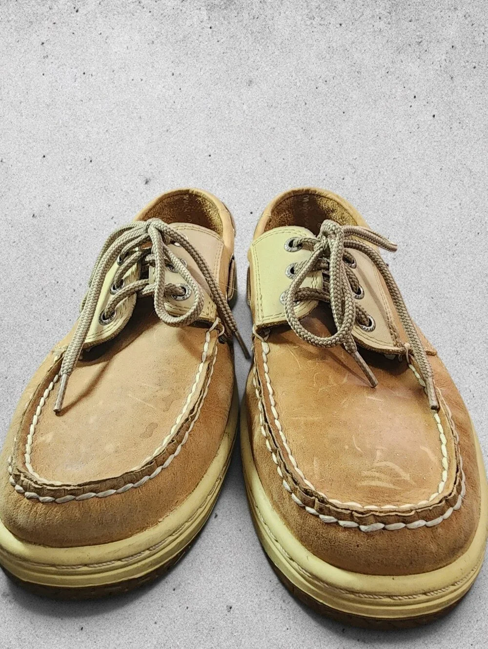 Sperry Top-Sider Leather Boat Shoes Men's 8W